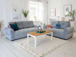 San Marino 3 & 2-Seater Sofa Collection - Grey