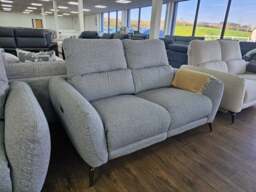 Sorrento Fabric Electric Recliner Two-Seater Sofa - thumbnail 2