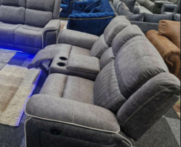Hannah Electric Recliner 3 & 2 Seater Micro Fibre Sofa - thumbnail 5