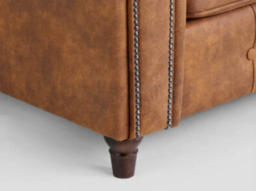 Oakland Faux Leather Sofa 3+2 Seater - thumbnail 2