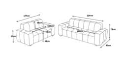 Paris Sofa 3 Seater - thumbnail 6