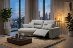 Denver Electric Recliner Chaise Lounge - Left or Right Hand Chaise - thumbnail 2