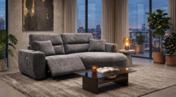 Denver Electric Recliner Chaise Lounge - Left or Right Hand Chaise - thumbnail 4