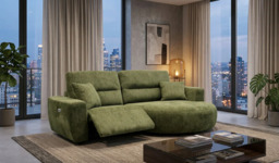 Denver Electric Recliner Chaise Lounge - Left or Right Hand Chaise - thumbnail 6