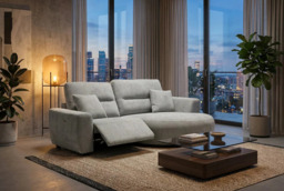 Denver Electric Recliner Chaise Lounge - Left or Right Hand Chaise - thumbnail 5