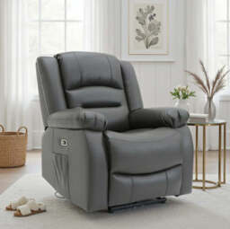 Alva Electric Recliner Armchair with USB-C - thumbnail 4