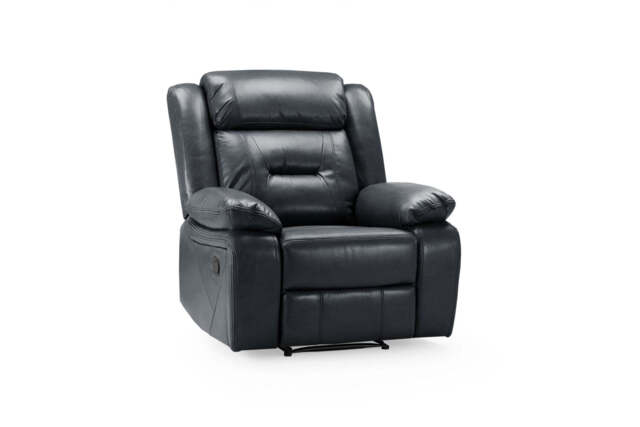 Novie Premium Faux Leather Manual Recliner Armchair for Ultimate Comfort - image 1