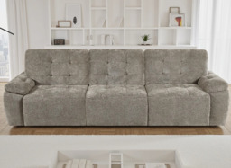Dallas Electric 3-Seater Sofa Bed - thumbnail 1