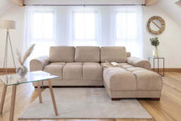 Azzuro  Universal Corner Sofabed: Plush Velvet, Convertible Sofa with Storage - thumbnail 6