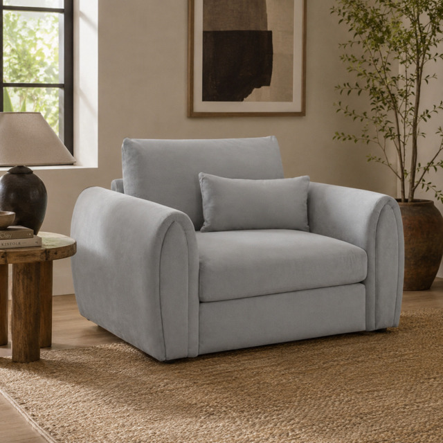 Mirabel Sofa Grey Armchair - image 1