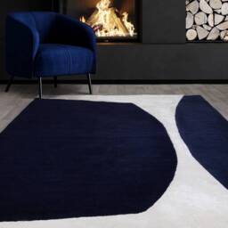 Matrix 200x300cm 102 Signature Indigo Rug - thumbnail 1