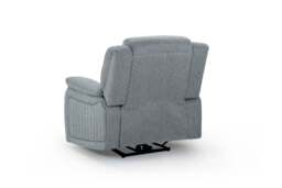 Linden Recliner Sofa Grey Armchair - thumbnail 4