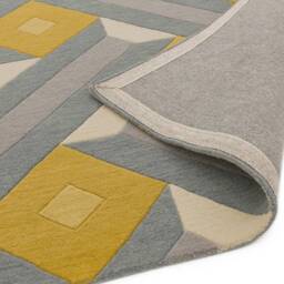 Reef Rug 200x290cm RF01 Motif Ochre Grey Rug - thumbnail 5