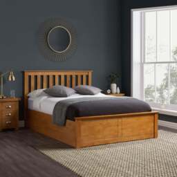 Phoenix Double Ottoman Bed