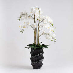 110Cm Real Touch Phalaenopsis Orchid In Pot - thumbnail 3