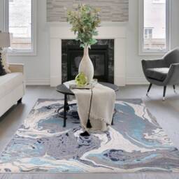 Aurora 200x290cm Ocean Rug AU18 Rug - thumbnail 1