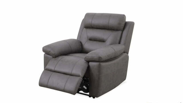 Lucca Inc Lay-Z-Boy Style Fabric Power Recliner Armchair - image 1