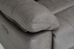 Lucca Inc Lay-Z-Boy Style Fabric Power Recliner Armchair - thumbnail 4