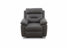 Lucca Inc Lay-Z-Boy Style Fabric Power Recliner Armchair - thumbnail 3