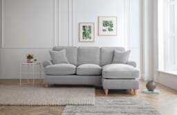 Right Hand Chaise Sofa Manhattan Ice The Great Sofa Company - Victoria - Bromfield - Lola - Alfie - Mari - Longfellow - Duresta Style - thumbnail 3