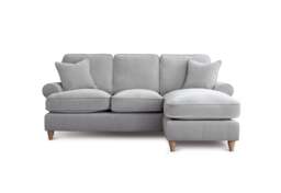 Right Hand Chaise Sofa Manhattan Ice The Great Sofa Company - Victoria - Bromfield - Lola - Alfie - Mari - Longfellow - Duresta Style - thumbnail 2