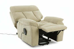 Cornwall Rise And Recline Chair With Massage And Heat Beige - Newsome - Argenta - Goodwood Style - thumbnail 5