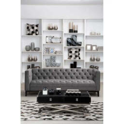 Kensington Townhouse Hair On Hide Coffee Table - thumbnail 2