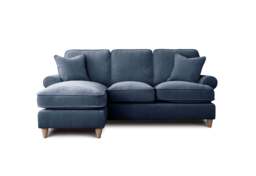 Left Hand Chaise Sofa Manhattan Navy The Great Sofa Company - Victoria - Bromfield - Lola - Alfie - Mari - Longfellow - Duresta Style - thumbnail 2