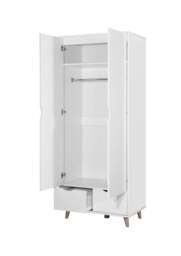 Pulford 2 Door Wardrobe with 2 Drawers - thumbnail 6