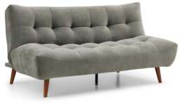 Venus Washed Olive Chenille Lux Sofa Bed - thumbnail 1