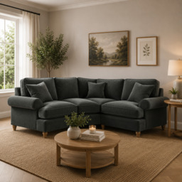 2 Corner 1 Manhattan Charcoal The Great Sofa Company - Victoria - Bromfield - Lola - Alfie - Mari - Longfellow - Duresta Style