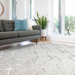 Aurora 160x230cm Lattice Rug  AU11 Rug - thumbnail 1