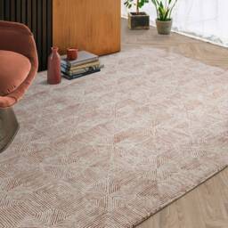 Camden Rug 120x170cm Terracotta Rug - thumbnail 1