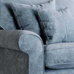 Medium Sofa Sic - Glory 13 Steel The Great Sofa Company - Sinatra - Dorchester - Abingdon - Ashbury - thumbnail 4