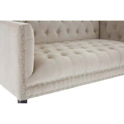 Regent Park Camel Velvet 2 Seat Sofa - thumbnail 4