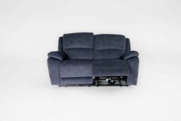 Bellagio Grey Lay-Z-Boy Style Fabric Power Recliner 2 Seater Sofa - Banks - Tampa - Santori - DFS - thumbnail 3