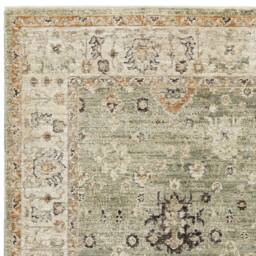 Heriz  120x160cm Ornate Green Rug - thumbnail 5