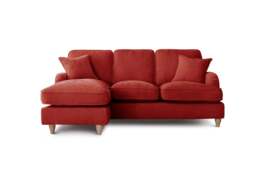 Left Hand Chaise Sofa Manhattan Apricot The Great Sofa Company - Piper - Vienna - Arthur - Emeline - Swift - Morris - thumbnail 2