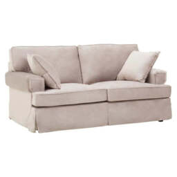 Ralph Two Seat Mink Velvet Sofa - thumbnail 2