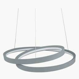Neptune Grey LED Ring Pendant - thumbnail 1