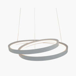 Neptune Grey LED Ring Pendant - thumbnail 4