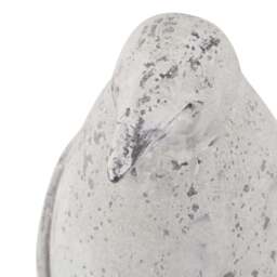Small Grey Stone Effect Penguin Statue - thumbnail 2