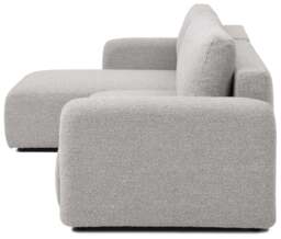 Mars Natural soft Boucle Cloud Corner Sofa Bed - thumbnail 3