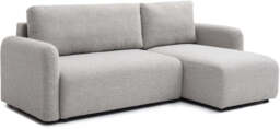 Mars Natural soft Boucle Cloud Corner Sofa Bed - thumbnail 2