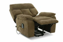 Cornwall Rise And Recline Chair With Massage And Heat Brown - Newsome - Argenta - Goodwood Style - thumbnail 6