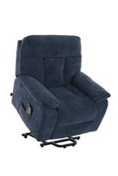 Cornwall Rise And Recline Chair With Massage And Heat Blue - Newsome - Argenta - Goodwood Style - thumbnail 2