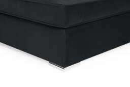 Belgravia Sofa Black U Shape Corner Morgan - Malvern - Somerford - Calix - Euphoria - Plush Style - thumbnail 6