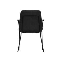 CARLO BLACK / BLACK / ARMS DINING CHAIR (Set of 2) - thumbnail 4