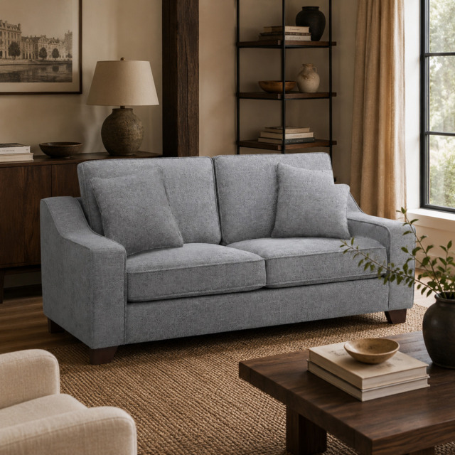 Nebraska Sofa Slate 3 Seater - image 1