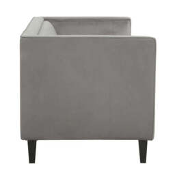 Helia Grey Velvet Sofa - thumbnail 6